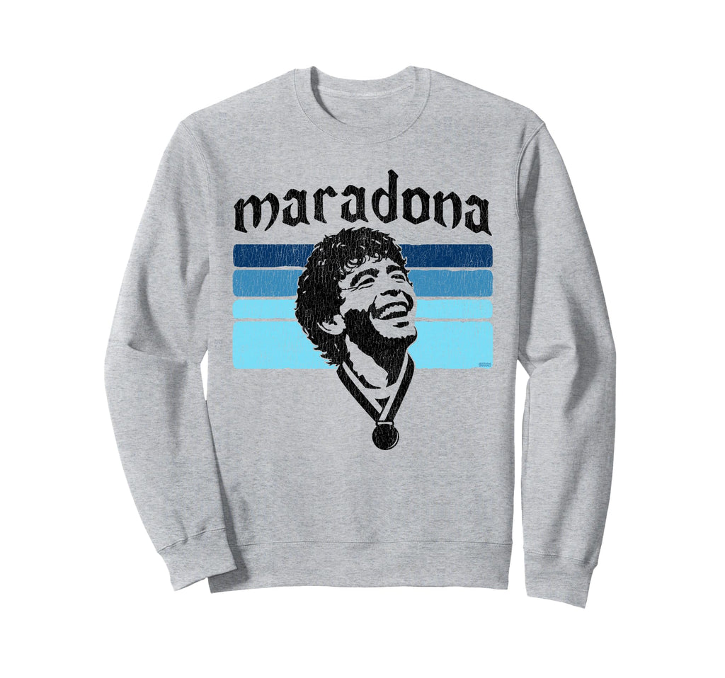 Diego Maradona 1986 World Champion Sweatshirt - Novelty Apparel for Adults - T-Shirt, Sweatshirt, Hoodie