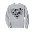 Soccer Heart Soccer Player Soccer Lover Sweatshirt - Trendy Graphic Unisex - T-Shirt, Sweatshirt, Hoodie