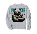 Papa Bear Funny Bears Animal Lover Sweatshirt - Custom Art Print Men Women - T-Shirt, Sweatshirt, Hoodie