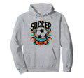 Soccer Papa Family Matching Dad Hoodie - Aesthetic Graphic for Adults - T-Shirt, Sweatshirt, Hoodie