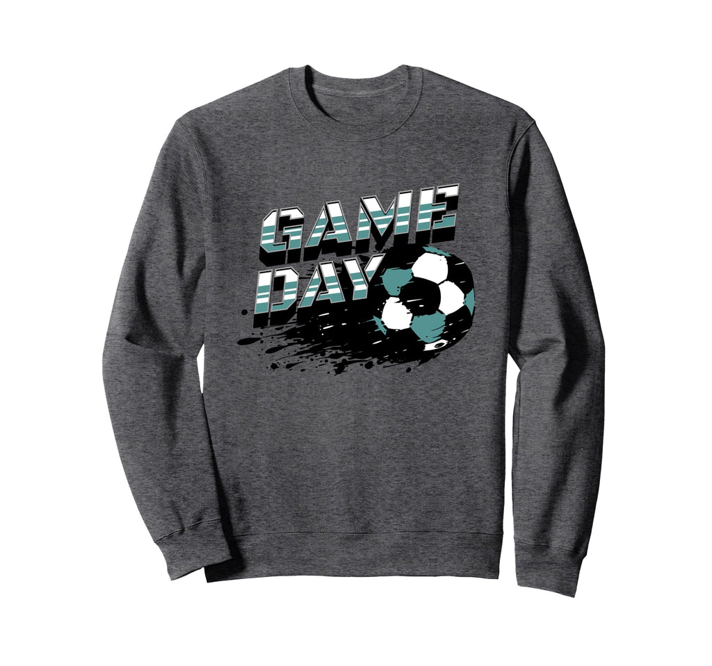 Soccer Game Day Parent Gift Teal Sweatshirt - Minimalist Print Unisex - T-Shirt, Sweatshirt, Hoodie
