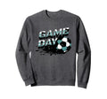 Soccer Game Day Parent Gift Teal Sweatshirt - Minimalist Print Unisex - T-Shirt, Sweatshirt, Hoodie