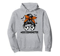 Soccer Momster Halloween Mom Messy Bun Hoodie - Unique Graphic Men Women - T-Shirt, Sweatshirt, Hoodie