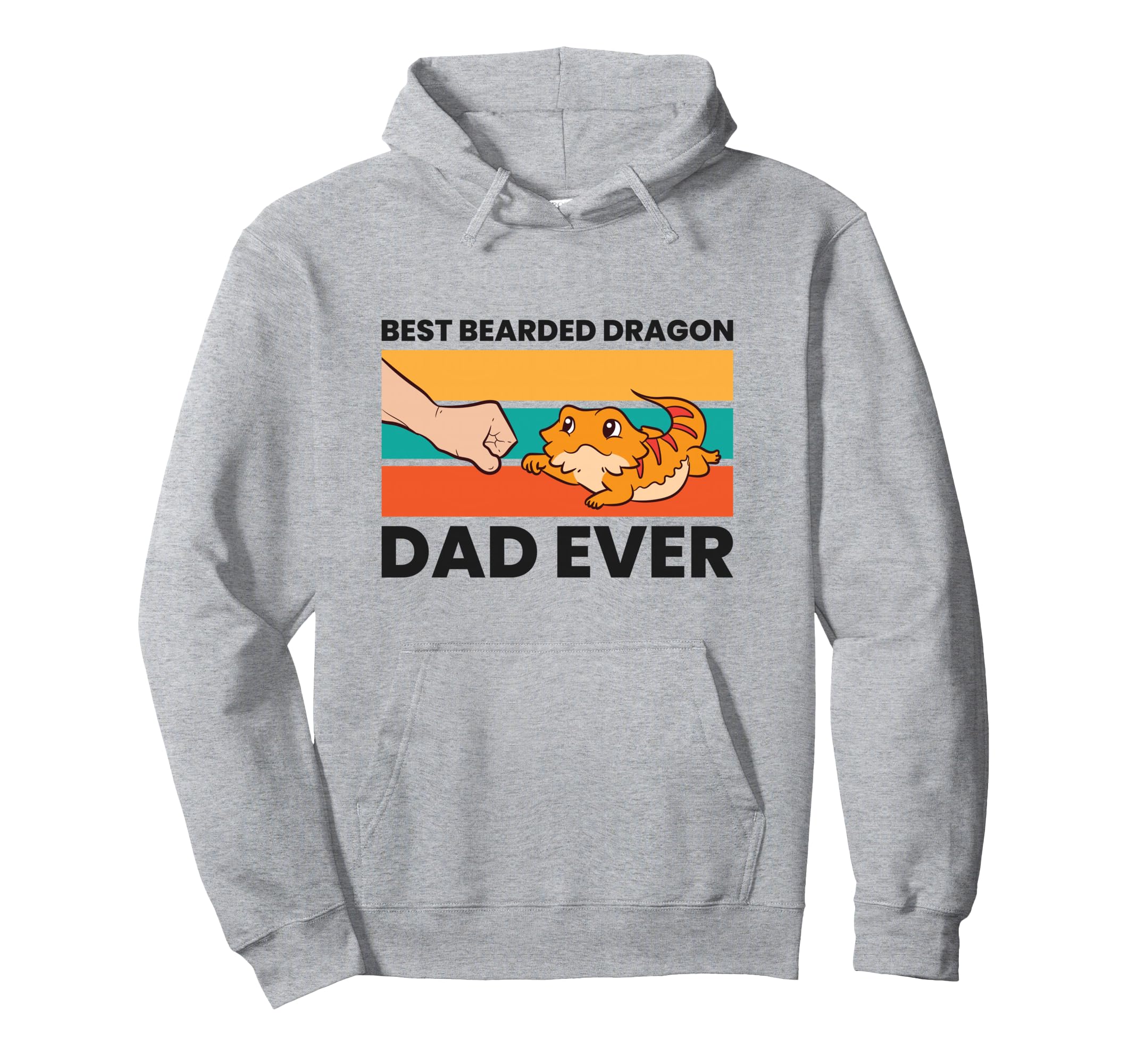 Best Bearded Dragon Dad Ever Hoodie - Fun Novelty Design Unisex - T-Shirt, Sweatshirt, Hoodie