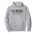 Soccer Brother Leopard Brother Soccer Player Hoodie - Unique Graphic Unisex - T-Shirt, Sweatshirt, Hoodie