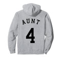 Aunt Team 4 Basketball Hockey Hoodie - Streetwear Style for Adults - T-Shirt, Sweatshirt, Hoodie