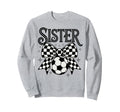 Soccer Sister Coquette Bow Sweatshirt - Aesthetic Graphic for Adults - T-Shirt, Sweatshirt, Hoodie