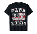 Im Dad Papa Veteran Fathers Day T-Shirt - Minimalist Print for Adults - T-Shirt, Sweatshirt, Hoodie