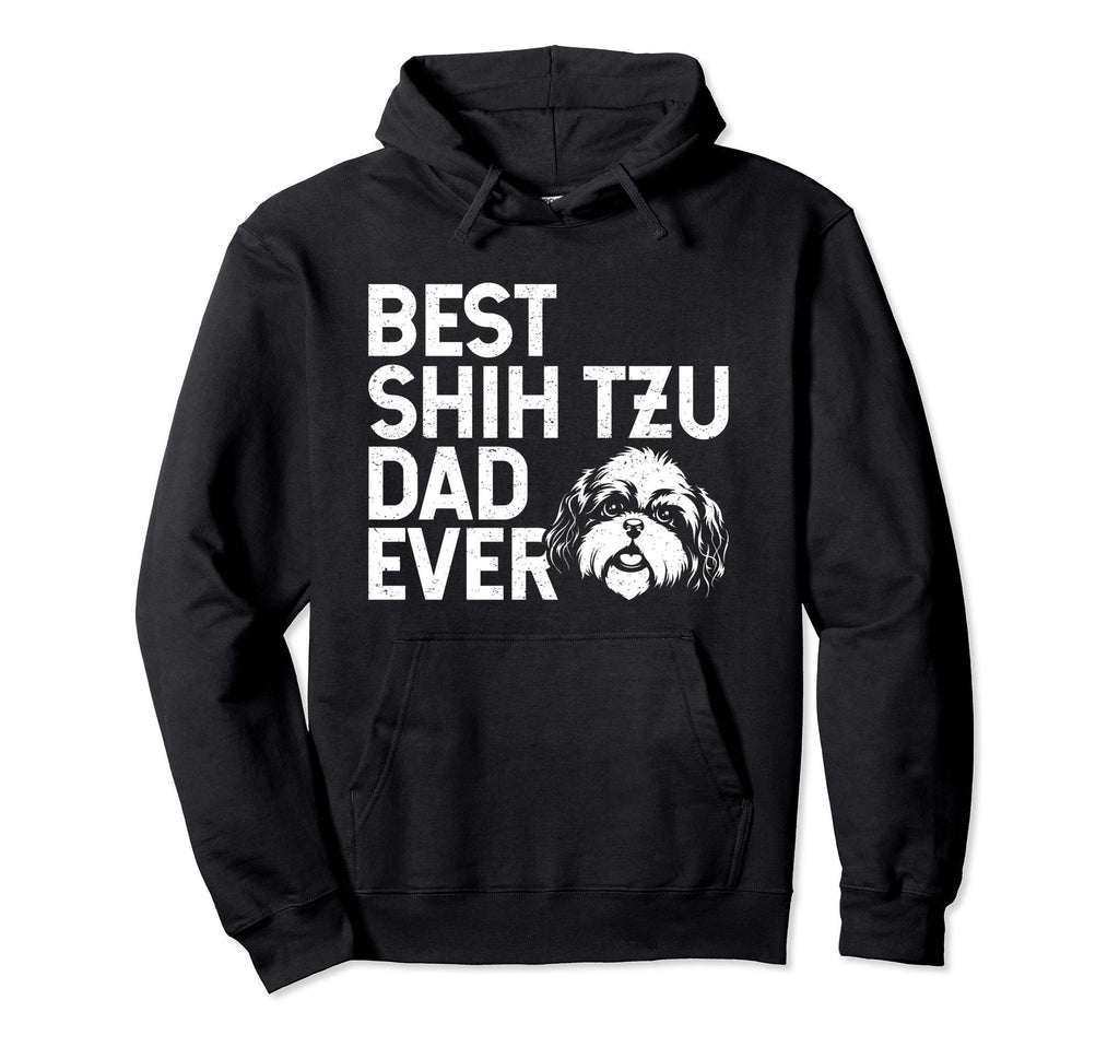 Shih Tzu Dad Gift Hoodie - Graphic Print Unisex - T-Shirt, Sweatshirt, Hoodie