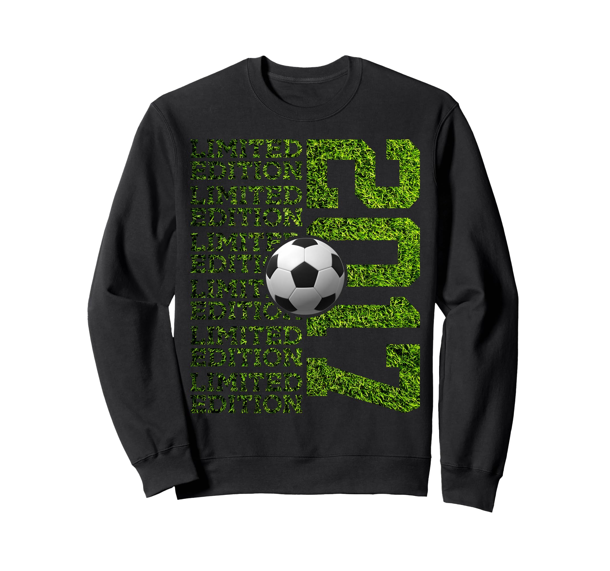 2017 Soccer 9Th Birthday Sweatshirt - Trendy Graphic for Adults - T-Shirt, Sweatshirt, Hoodie