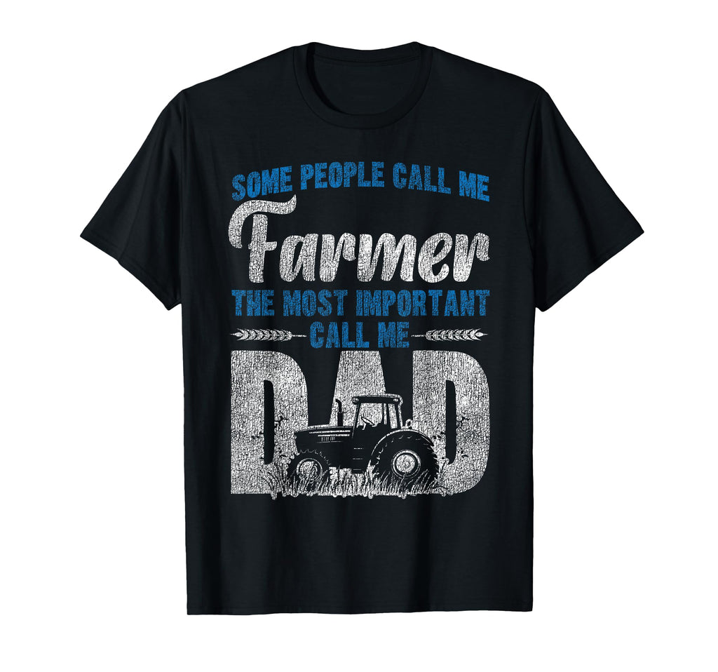 Farming Farmer Dad Father Tractor T-Shirt - Fun Novelty Design for Adults - T-Shirt, Sweatshirt, Hoodie