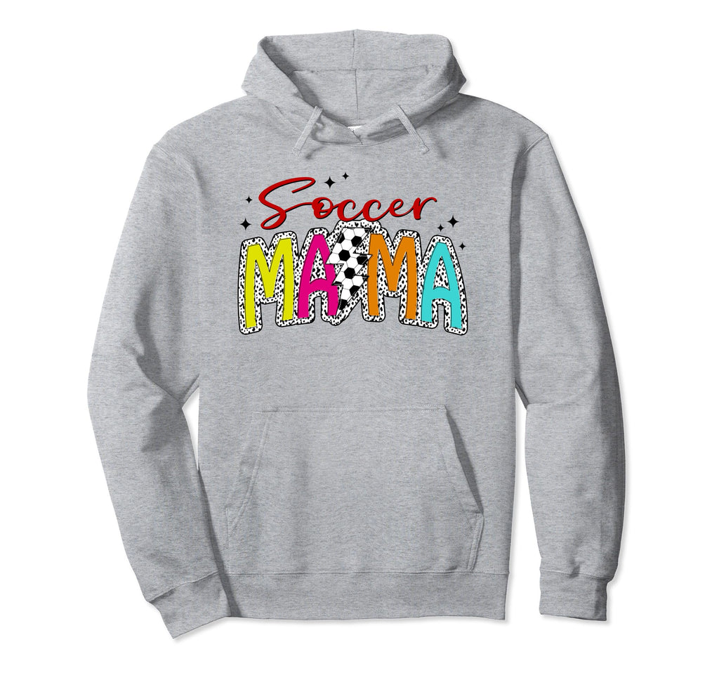 Soccer Mama Family Matching Team Player Hoodie - Novelty Apparel Unisex - T-Shirt, Sweatshirt, Hoodie
