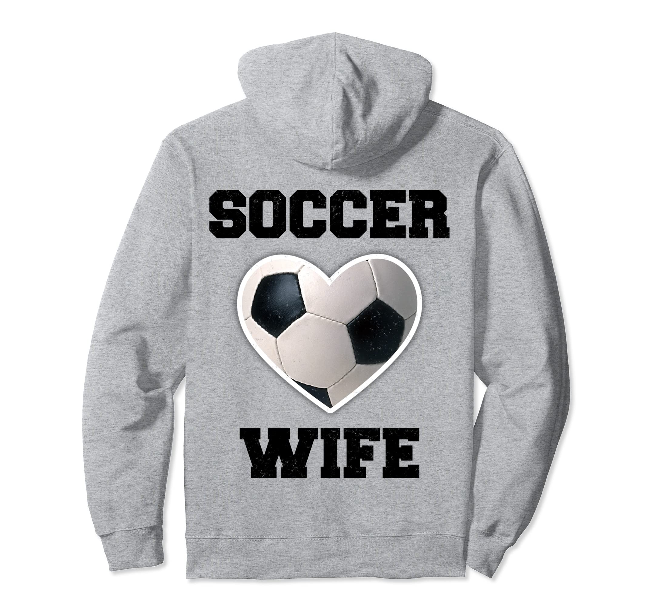 Soccer Wife Family Matching Sport Lover Hoodie - Aesthetic Graphic Unisex - T-Shirt, Sweatshirt, Hoodie