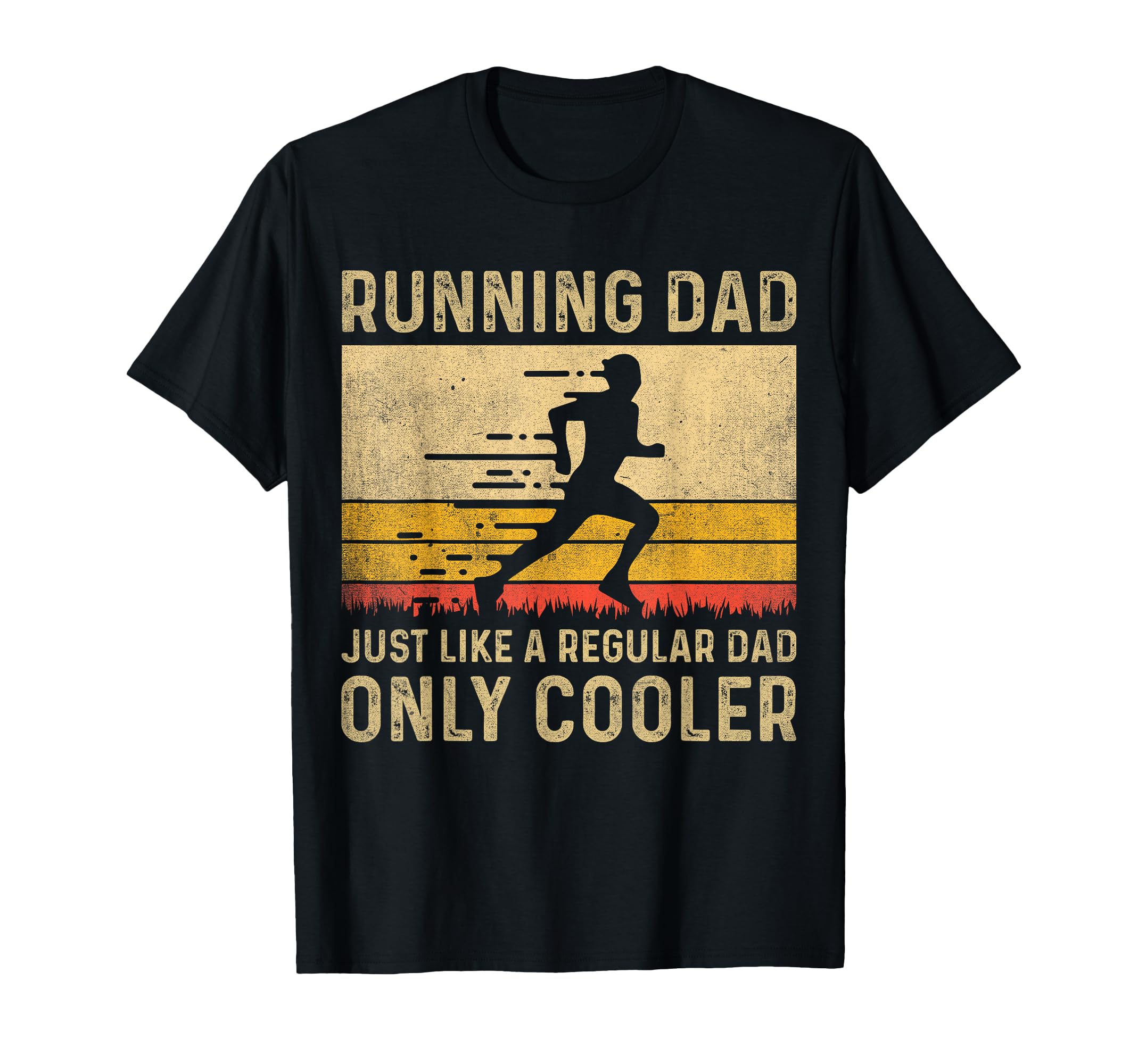 Running Dad Just Like Regular Dad T-Shirt - Aesthetic Graphic Men Women - T-Shirt, Sweatshirt, Hoodie