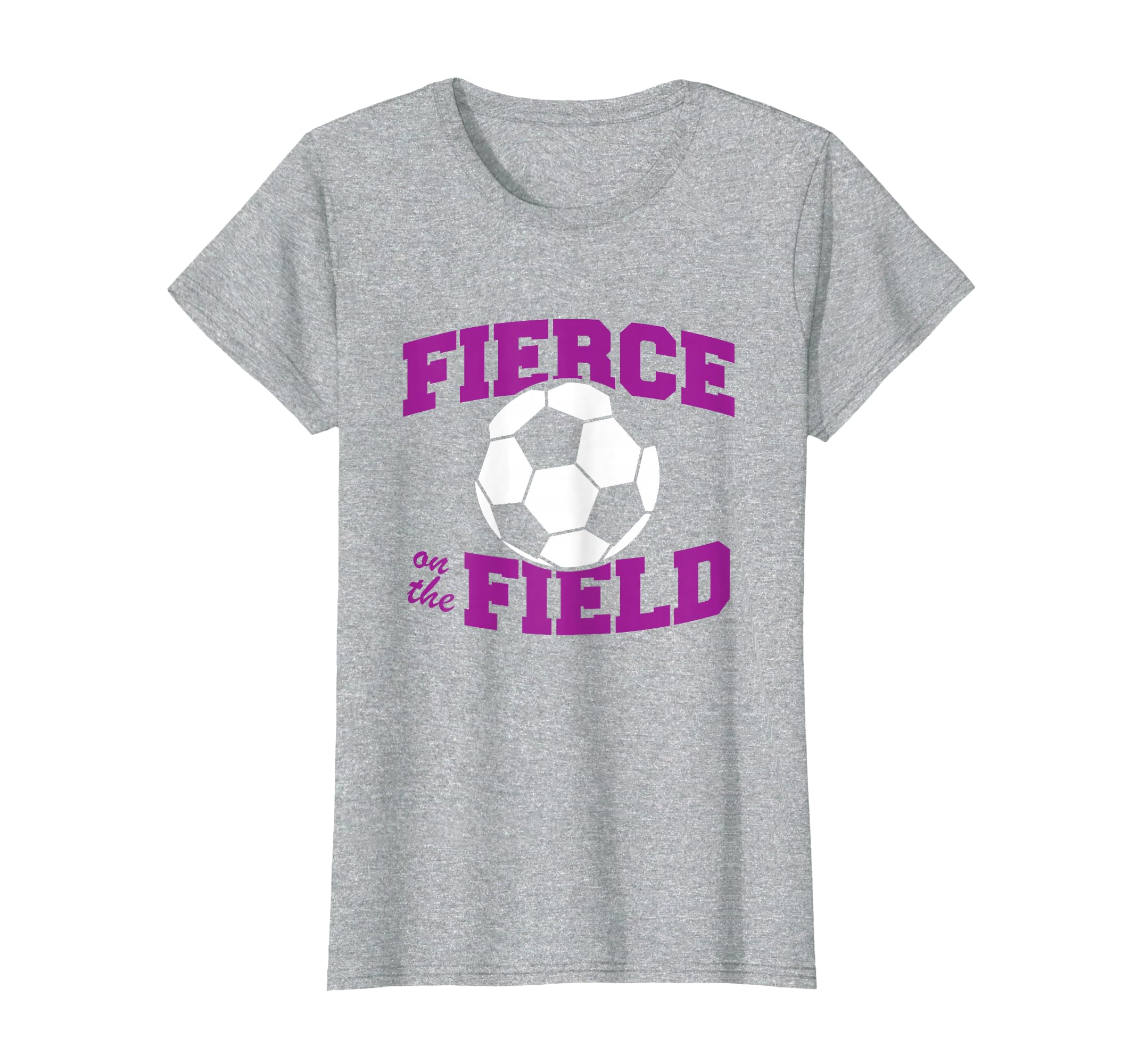 Fierce Soccer Field Soccer Ball T-Shirt - Aesthetic Graphic Unisex - T-Shirt, Sweatshirt, Hoodie