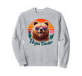 Papa Bear Sunglasses Funny Bear Sweatshirt - Casual Everyday Wear Unisex - T-Shirt, Sweatshirt, Hoodie