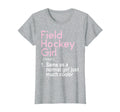 Field Hockey Field Hockey Player T-Shirt - Fun Novelty Design for Adults - T-Shirt, Sweatshirt, Hoodie