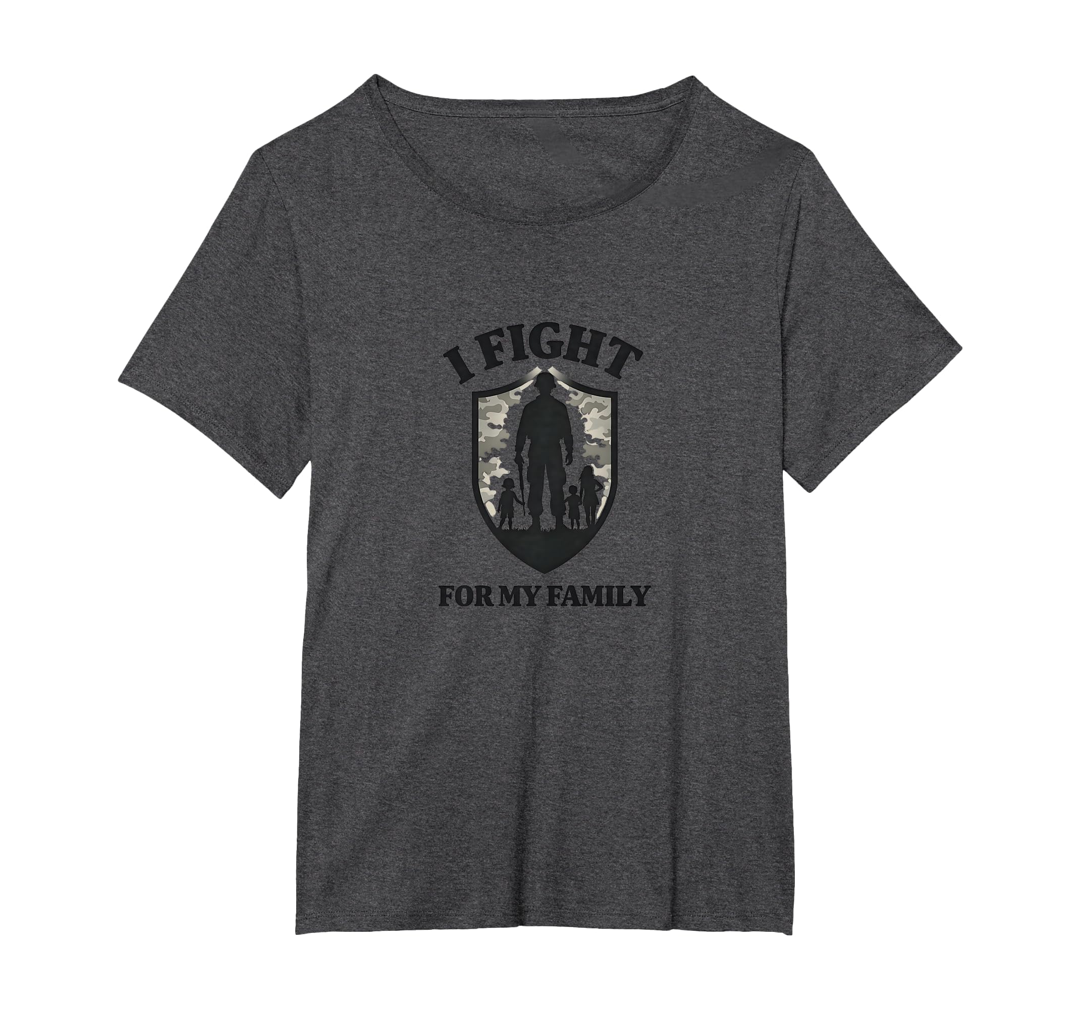 Army Dads I Fight My Family Military Pride T-Shirt - Unique Graphic Unisex - T-Shirt, Sweatshirt, Hoodie