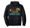 Reel Bonus Dad Fishing Fathers Day Gift Hoodie - Custom Art Print Unisex - T-Shirt, Sweatshirt, Hoodie