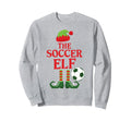 Soccer Elf Family Group Matching Sweatshirt - Trendy Graphic for Adults - T-Shirt, Sweatshirt, Hoodie