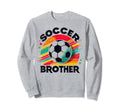 Soccer Brother Family Matching Sweatshirt - Custom Art Print for Adults - T-Shirt, Sweatshirt, Hoodie
