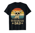Chihuahua Dad Dog Lovers Fathers Day T-Shirt - Aesthetic Graphic Men Women - T-Shirt, Sweatshirt, Hoodie
