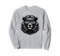Papa Bear Face Fathers Day Sweatshirt - Casual Everyday Wear Unisex - T-Shirt, Sweatshirt, Hoodie