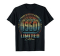 1960 66 Year Old 66Th Birthday T-Shirt - Fun Novelty Design Unisex - T-Shirt, Sweatshirt, Hoodie