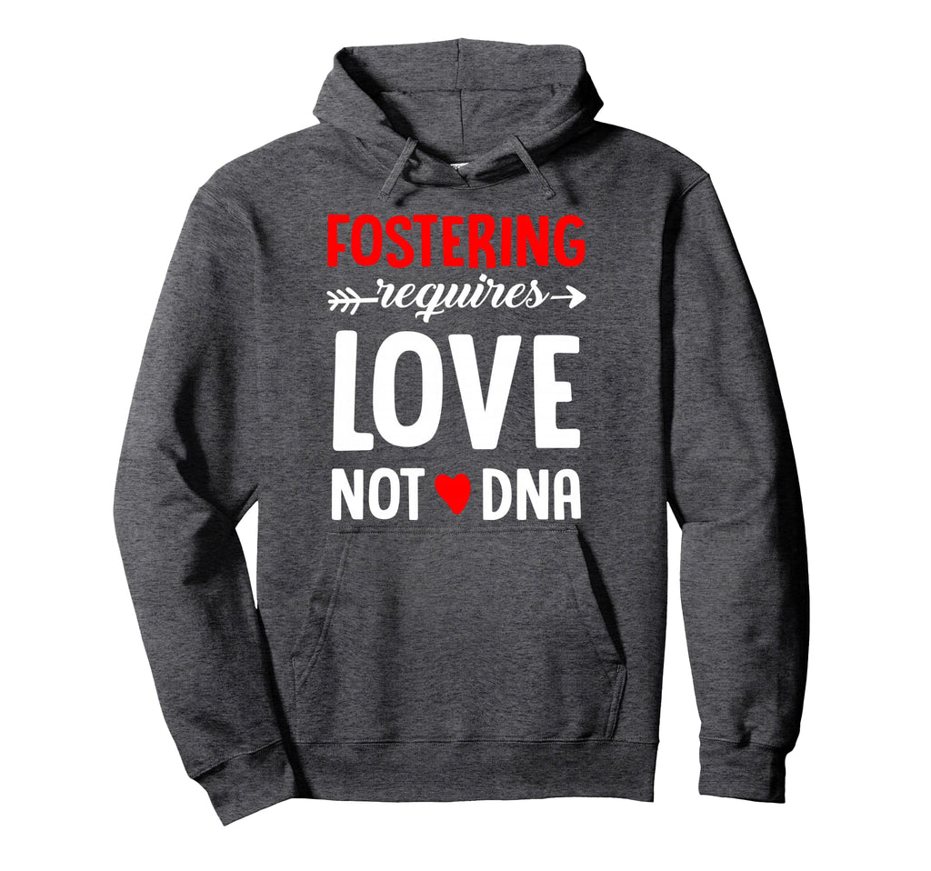 Foster Parent Mom Dad Love Foster Care Hoodie - Trendy Graphic Unisex - T-Shirt, Sweatshirt, Hoodie