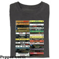 90'S Hip Hop Cassette Tapes Mix Mixtape 100% Ringspun - Adult & Kids T-Shirts, Sweatshirts & Hoodies apparel design preview 1