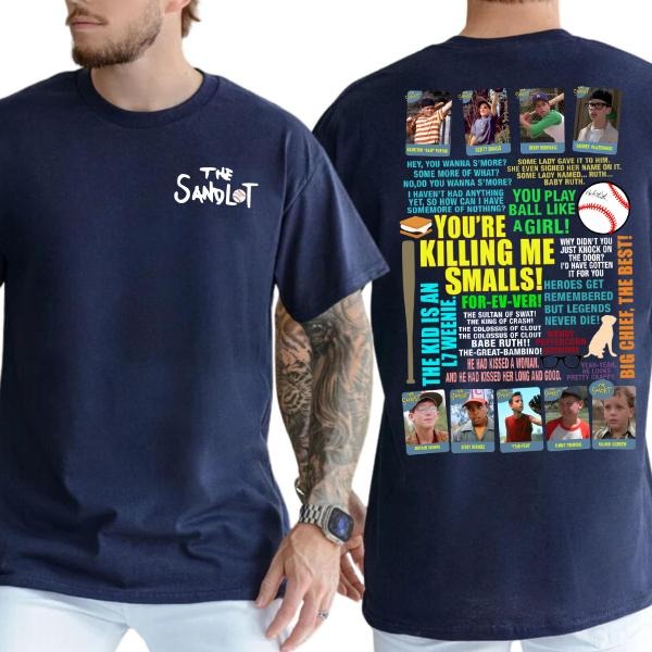 90s Baseball Movie Funny Retro Film Inspired Classic - Adult & Kids T-Shirts, Sweatshirts & Hoodies apparel design preview 1