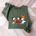 90s Halloween Retro Ducks Cartoon Spooky Season - Adult & Kids T-Shirts, Sweatshirts & Hoodies apparel design preview 1