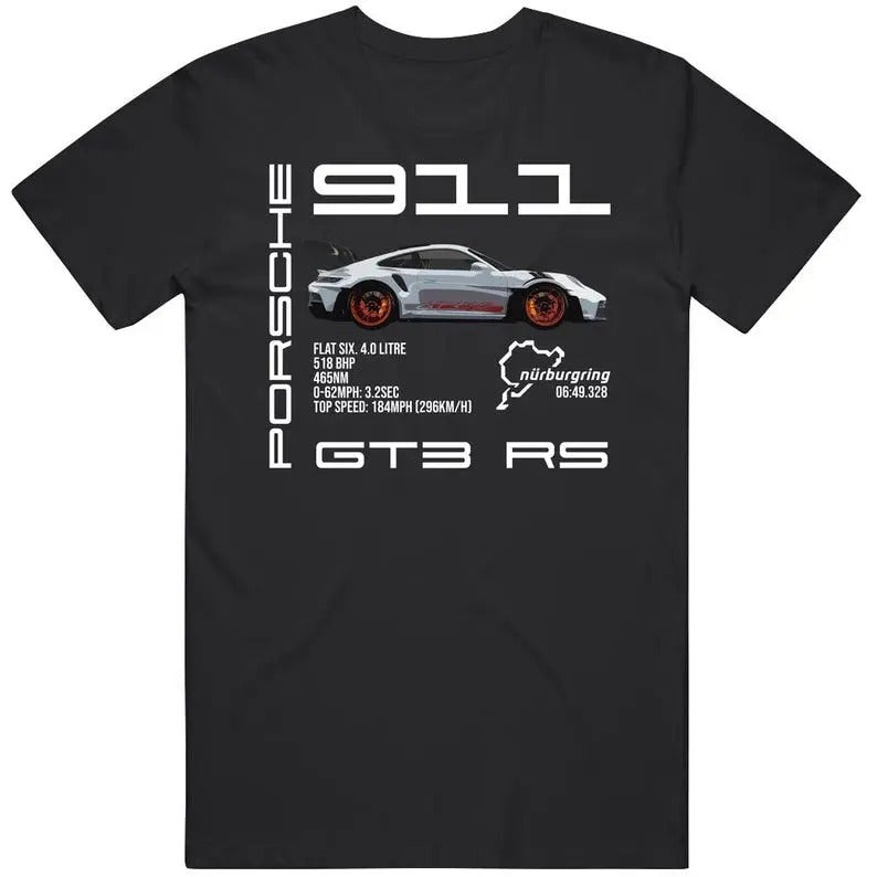 911 Gt3 Rs Sports Car Racing Fan - Adult & Kids T-Shirts, Sweatshirts & Hoodies apparel design preview 1