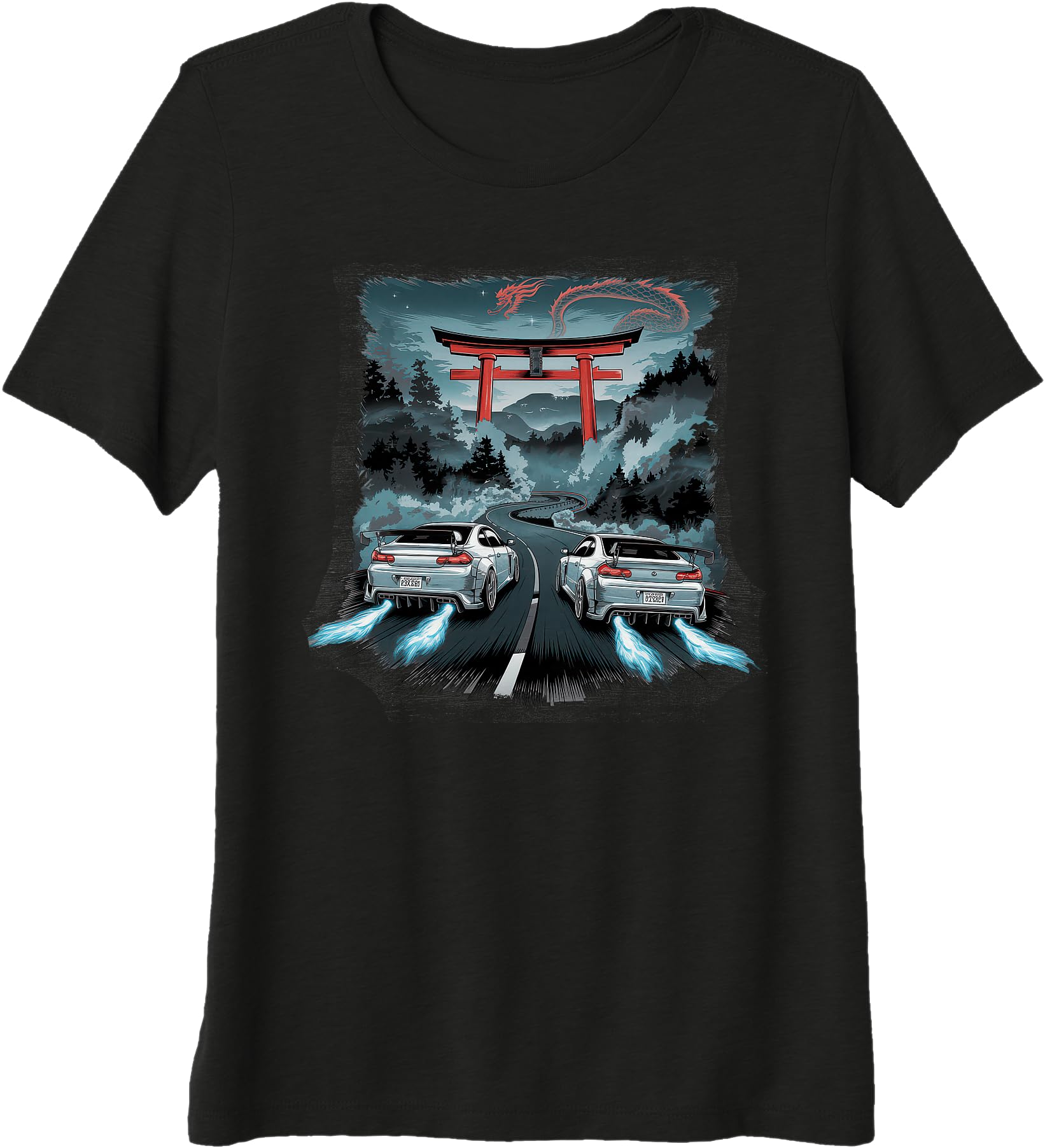 Japanese Car Jdm Japan Street Racing Hoodie - Novelty Apparel Unisex - T-Shirt, Sweatshirt, Hoodie