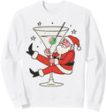 Original Holiday Party Drinking Santa Hoodie - Trendy Graphic for Adults - T-Shirt, Sweatshirt, Hoodie