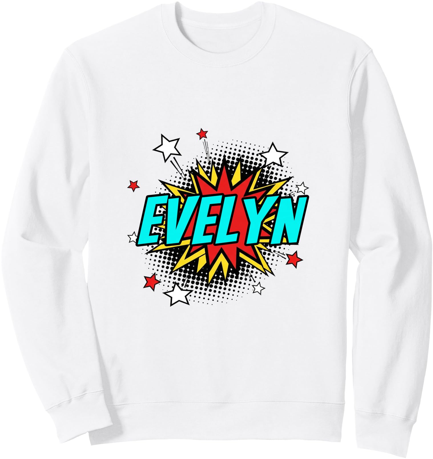 Original Personalized Name Comic Pop T-Shirt - Casual Everyday Wear Unisex - T-Shirt, Sweatshirt, Hoodie