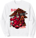 Handcrafted Oni Mask Samurai T-Shirt - Aesthetic Graphic for Adults - T-Shirt, Sweatshirt, Hoodie