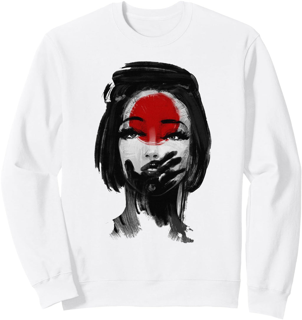 Japan Japanese Flag Japanese Maps Rare Sweatshirt - Novelty Apparel Unisex - T-Shirt, Sweatshirt, Hoodie