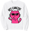 Hey Cancer F Cat Middle Finger Hoodie - Streetwear Style for Adults - T-Shirt, Sweatshirt, Hoodie