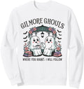 Exclusive Gilmore Ghouls Where You Hoodie - Novelty Apparel for Adults - T-Shirt, Sweatshirt, Hoodie