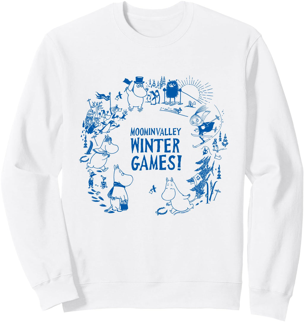 Original Moominvalley Winter Games T-Shirt - Trendy Graphic Men Women - T-Shirt, Sweatshirt, Hoodie