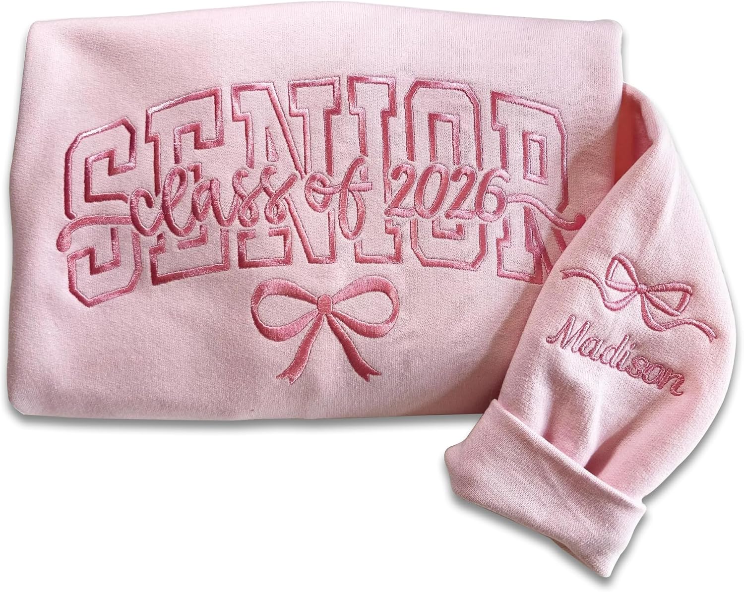 Personalized Embroidered Senior Class of 2026, Custom - Adult & Kids T-Shirts, Sweatshirts & Hoodies apparel design preview 1