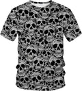 Funny Skull Graphic Novelty Short Sleeve Crewneck - Adult & Kids T-Shirts, Sweatshirts & Hoodies apparel design preview 1