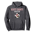 Scott County Middle School Soccer Hoodie - Trendy Graphic for Adults - T-Shirt, Sweatshirt, Hoodie