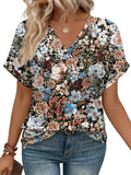Womens Summer Tops Short Dolman Sleeve 2026 Fashion V - Adult & Kids T-Shirts, Sweatshirts & Hoodies apparel design preview 1