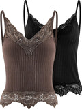 2 Pcs Lace Y2k Tank Tops for Women, Fairy Grunge - Adult & Kids T-Shirts, Sweatshirts & Hoodies apparel design preview 1