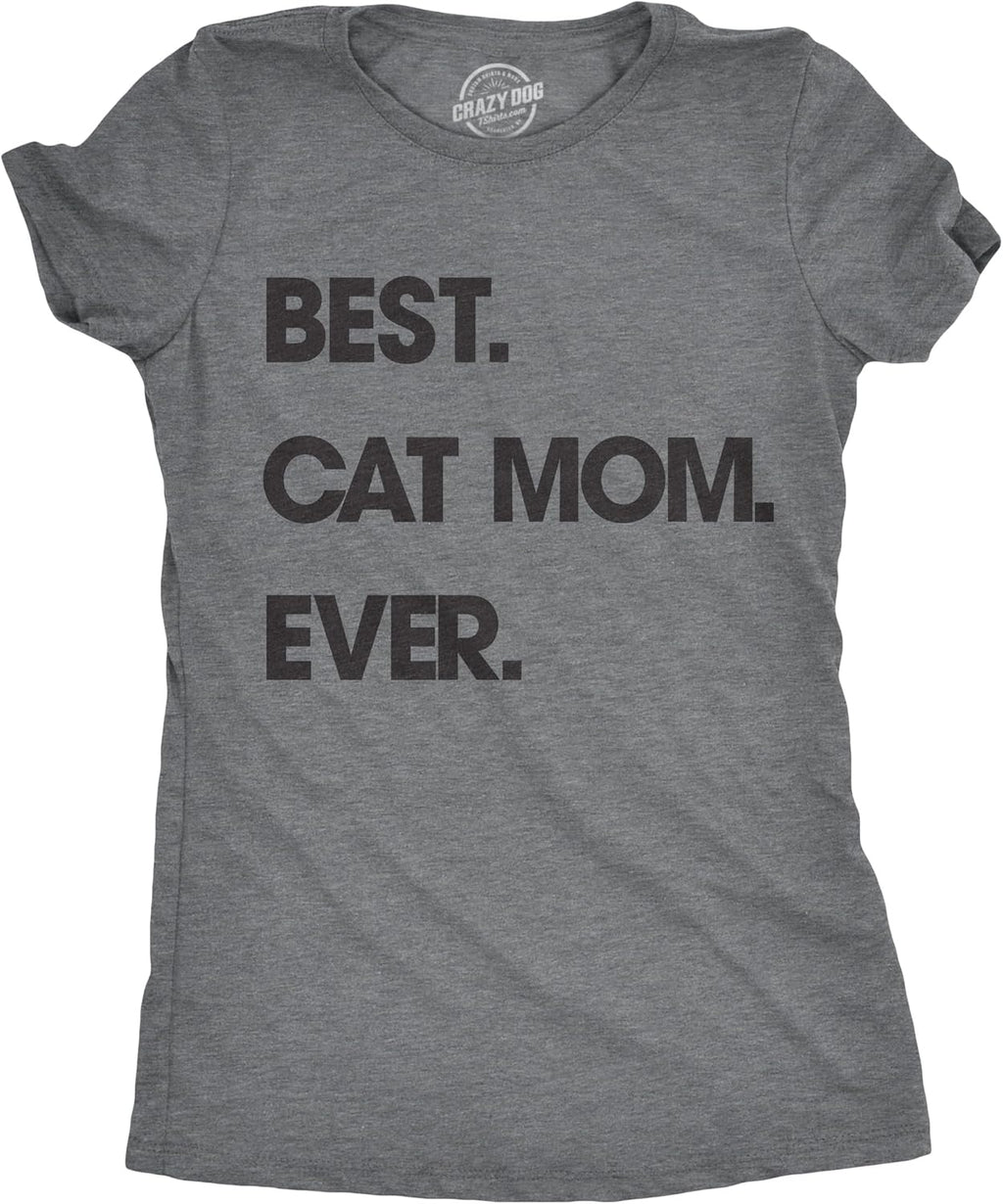 Womens Dog Mom and Cat Funny Cute Pet for Women with - Adult & Kids T-Shirts, Sweatshirts & Hoodies apparel design preview 1