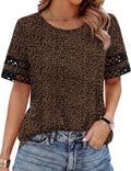 Women Blouses Dressy Casual Summer Tops Color Block - Adult & Kids T-Shirts, Sweatshirts & Hoodies apparel design preview 1