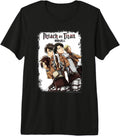 Attack Titan Group Portrait Swords And Hoodie - Fun Novelty Design Unisex - T-Shirt, Sweatshirt, Hoodie