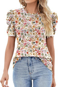 Puff Short Sleeve for Women Eyelet Tops Summer - Adult & Kids T-Shirts, Sweatshirts & Hoodies apparel design preview 1